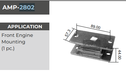 FRONT MOUNING L.L. AMP2802 *