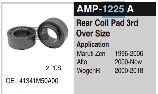 REAR COIL PAD ZEN II/O/S AMP-1225A