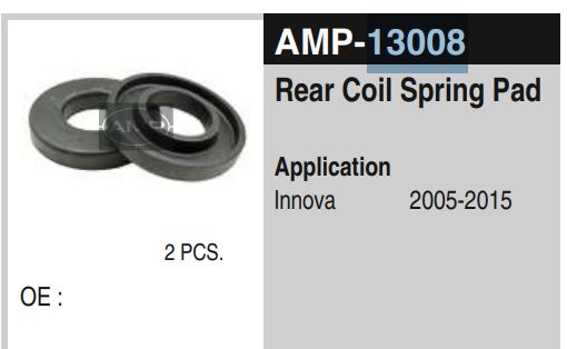 REAR COIL SPRING PAD INOVA AMP-13008XXXX