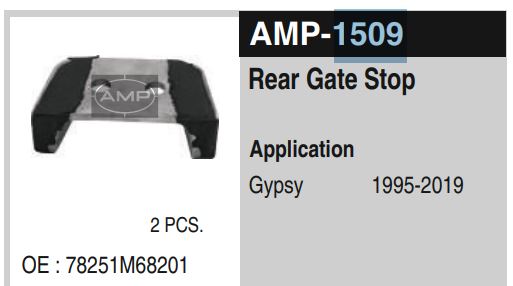 MAIL REAR GATE STOP GYPSY AMP1509