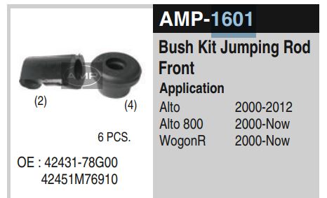 JUMPING ROD KIT ALTO/WAGN R  AMP-1601 *