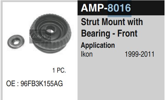 SHOCKER MOUNT FR. IKON AMP8016