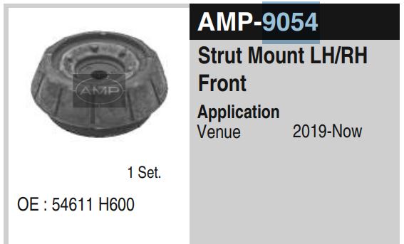 SHOCKER MOUNT HYUNDAI VENUE  AMP-9054