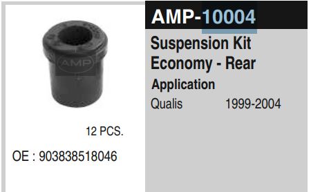 Rear Suspension Kit QUALISH AMP  10004