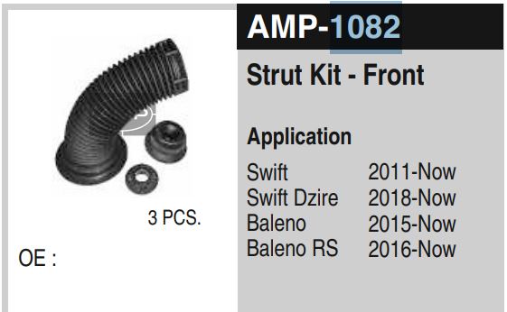 SHOCKER KIT SWIFT NM BOLENO AMP1082