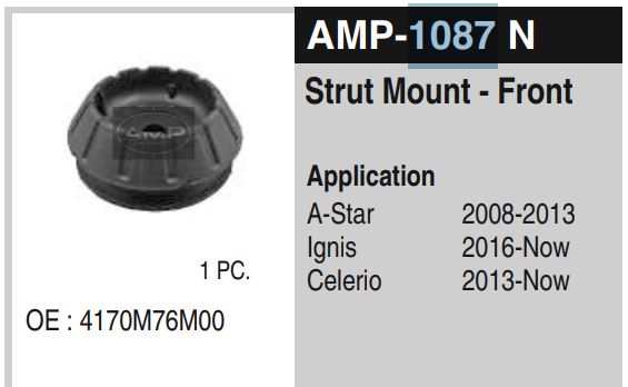 SHOCKER MOUNT SWIFT NM AMP1087N