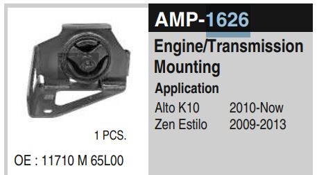 GEAR MOUNTING ALTO K10/ ZEN AMP1626