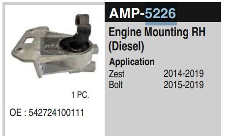 ENGINE MOUNTING TATA TIAGO AMP 5226