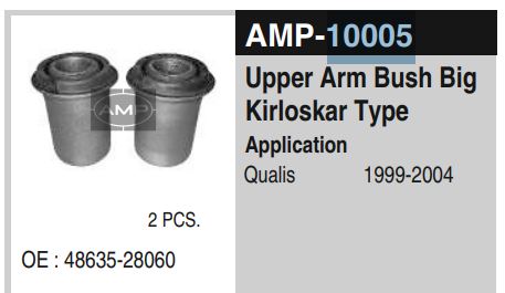 FR. SUS BUSH BIG QUALIS AMP10005