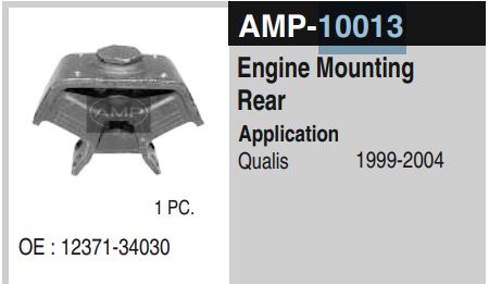 GEAR BOX MOUNT QUALIS AMP-10013