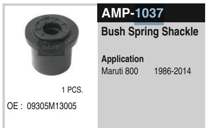 BUSH SPRING SHAKLE M800 AMP1037
