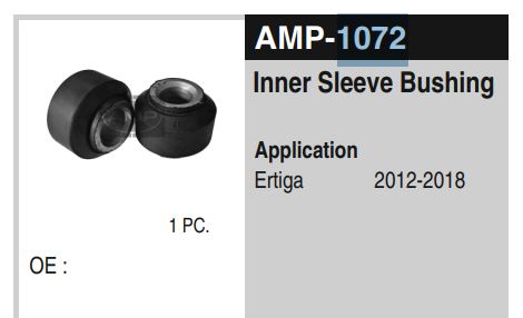 INNER SLEEVE BUSHING ERTIGA AMP-1072