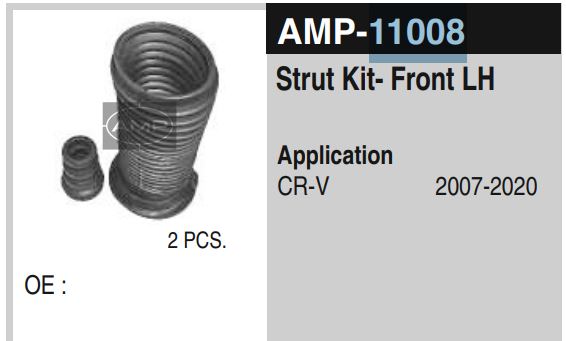 SHOCKER KIT HONDA CRV T3 AMP11008
