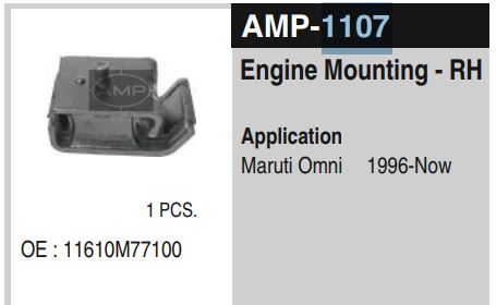 ENGINGE MOUNTING RH VAN AMP1107
