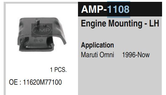 ENG.MOUNTING L.H. VAN AMP-1108