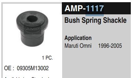 BUSH VAN 13002 AMP1117 (SET OF 10PC)
