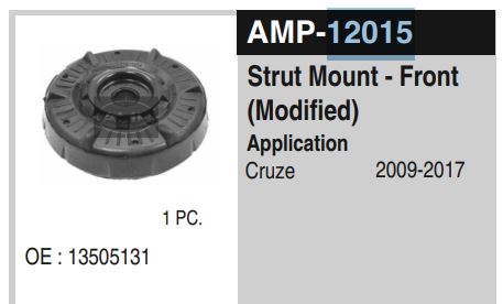 SHOCKER  MOUNT ASSY.CRUZE AMP-12015