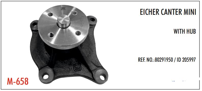 W.BODY EICHER CENTER N/M 10.86 M658 (G)