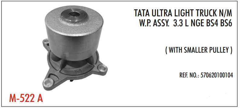 WATER BODY TATA ULTRA M522A (G)