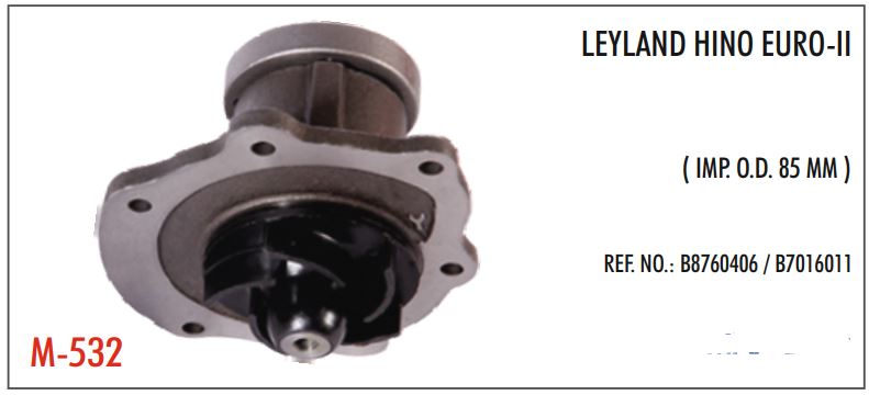 W. BODY L/L HINO E2  EURO-2 M532(G)