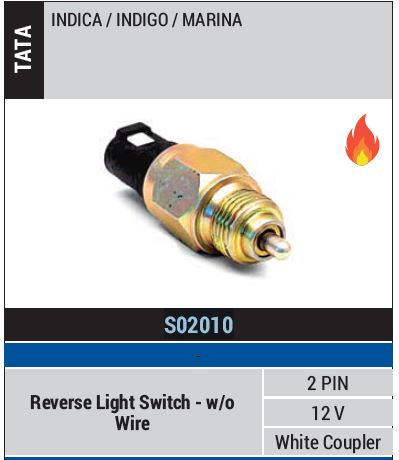 SWITCH REVERSE LIGHT TATA SO-2010