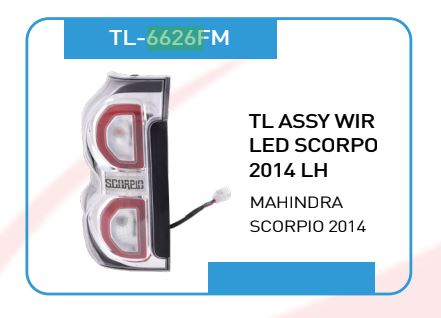 T.LIGHT SCRPIO LED WHITE-LH TL-6626FM-EM