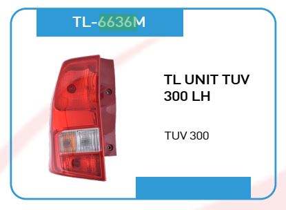 T LIGHT TUV 300 LH WITH FOG TL-6636M
