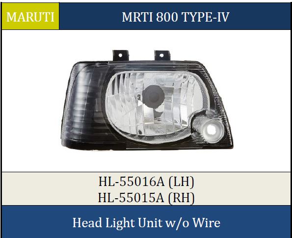 HL-55015A W/O WIRE MARUTI 800 T-4