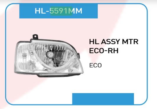 H. LIGHT ECCO WITH MOTOR 5591MM RH