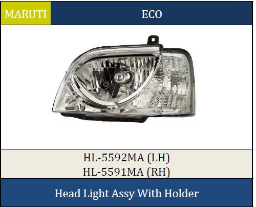 H.LIGHT ECCO/VERSA 5592MA W/HLDR LH
