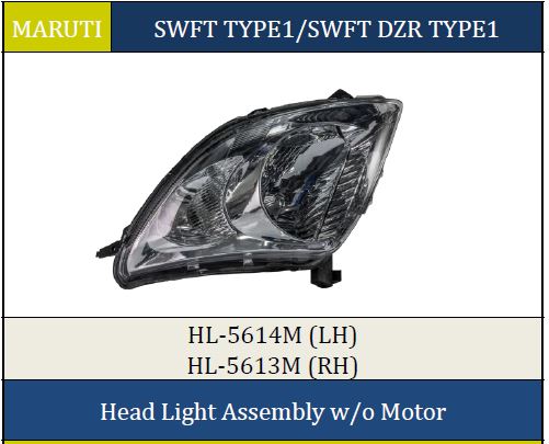 H.LIGHT SWIFT T1 RH MN 5613M