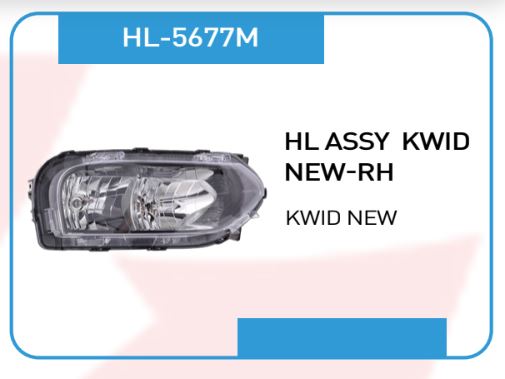 H.LIGHT KWID N/M RH WB WW 5677M