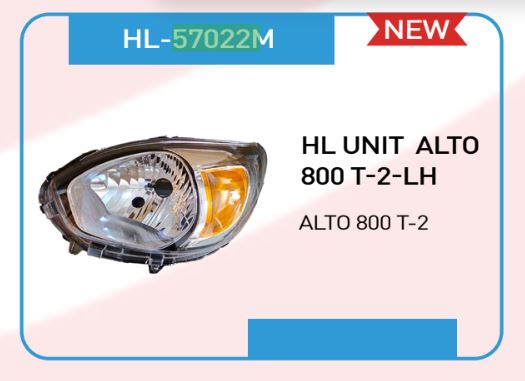 H.LIGHT ALTO 800 T2 LH HL-57022M