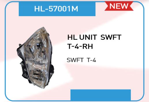 HEAD LIGHT SWIFT/DZIRE T4 RH HL57001M