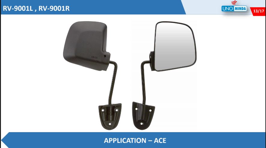 RVM ACE O/M MINDA RV-9001LH