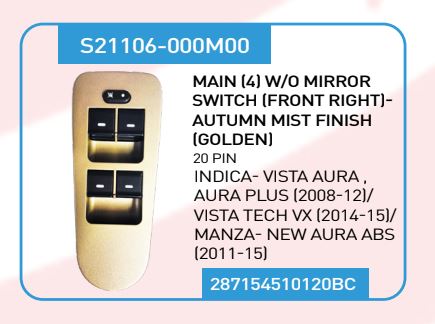 PWS VISTA MANZA MAIN 4b S21106-000M00