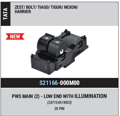 PWS NEXON ZEST BOLT 2DOOR 21166 MINDA