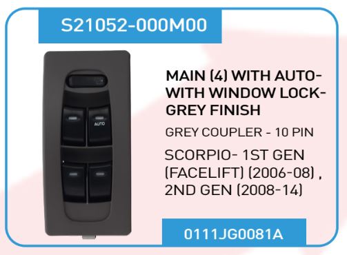 PWS SCORPIOS 1ST & 2ND 21052-000M00