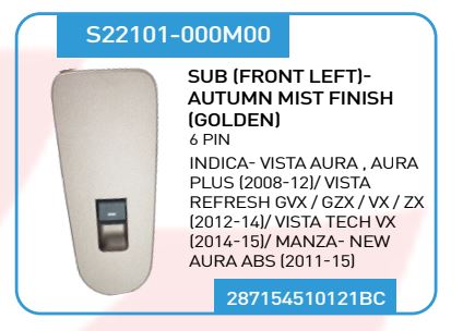 PWS SWITCH VISTA S 22101-000M00