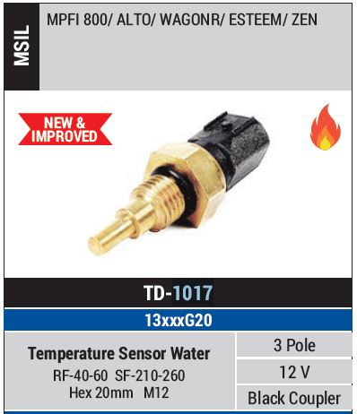 SWITCH THERMO TEMPERATURE ALTO TD1017*