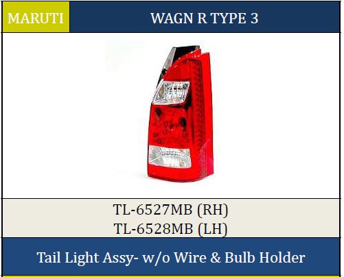 T.LIGHT WAGON-R T3 LH 6528MB DUO W/O WRE