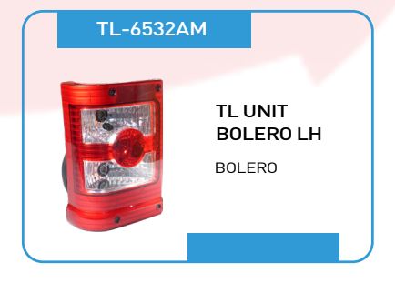 T.LIGHT BOLERO T2 W/O WIRE CL 6532AM LH
