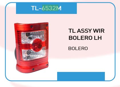 T. LIGHT BOLERO T2 WITH HOLDER 6532M LH