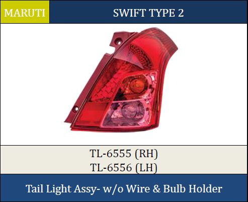 T.LIGHT SWIFT ONLY T2 LH MN 6556