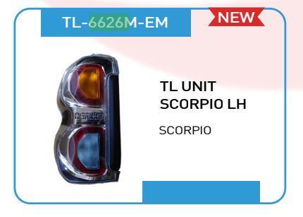 T.LIGHT SCORPIO W/O BULB  LH TL-6626M-EM