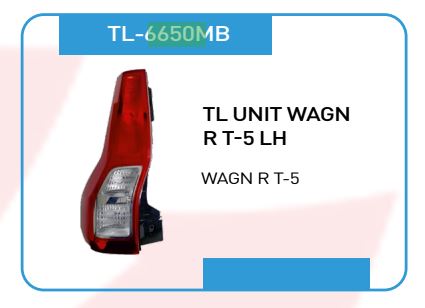 T.LIGHT WAGON R T5 LH TL6650 MB