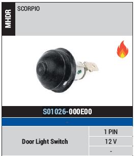 DOOR LIGHT SWITCH SO1026