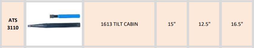 STG. YOKE & TEETH 1613 TURBO ATS3110