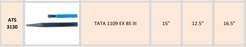 Steering Yoke & Teeh 1109 BsIII Ats3130